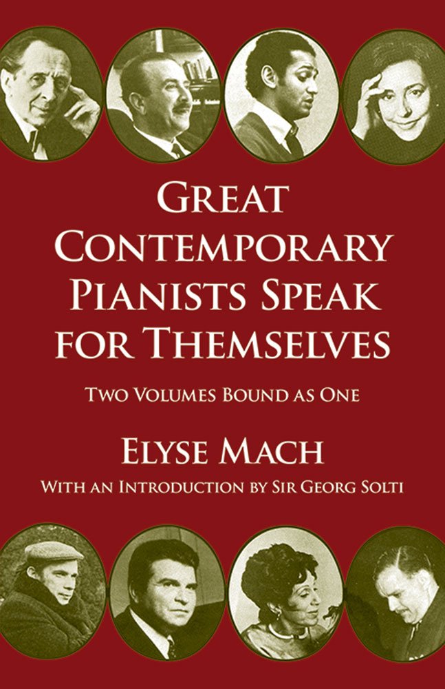 Elyse mach: great contemporary pianists speak for themselves livre sur la musique