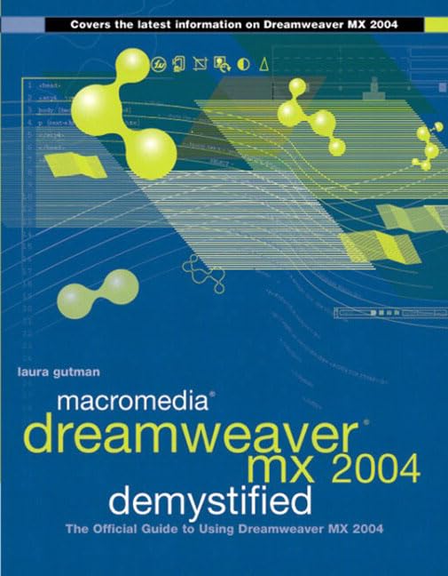 Macromedia Dreamweaver MX 2004 Demystified