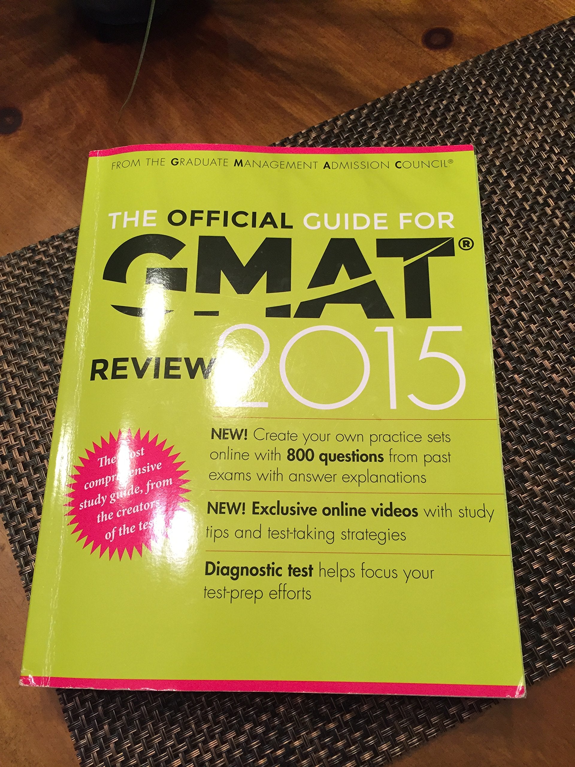 The Official Guide for GMAT Review 2015 with Online Question Bank and Exclu