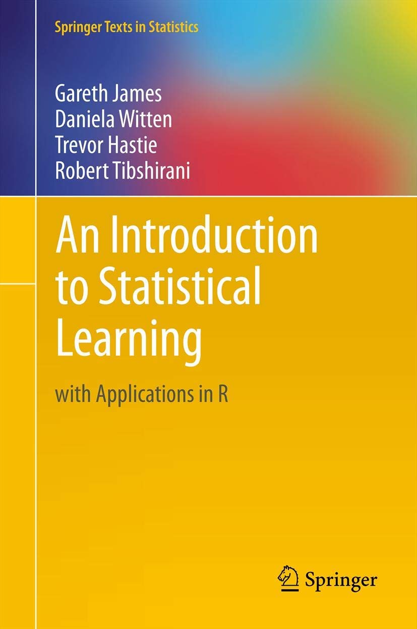 An Introduction to Statistical Learning: with Applications in R: 103