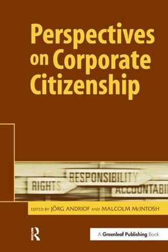 Perspectives on Corporate Citizenship