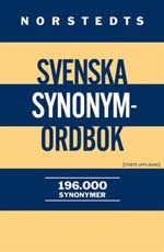 Norstedts svenska synonymordbok 196 000 Synonymer