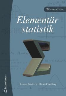 Elementär statistik - (bok + digital produkt)