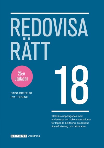 Redovisa Rätt 2018