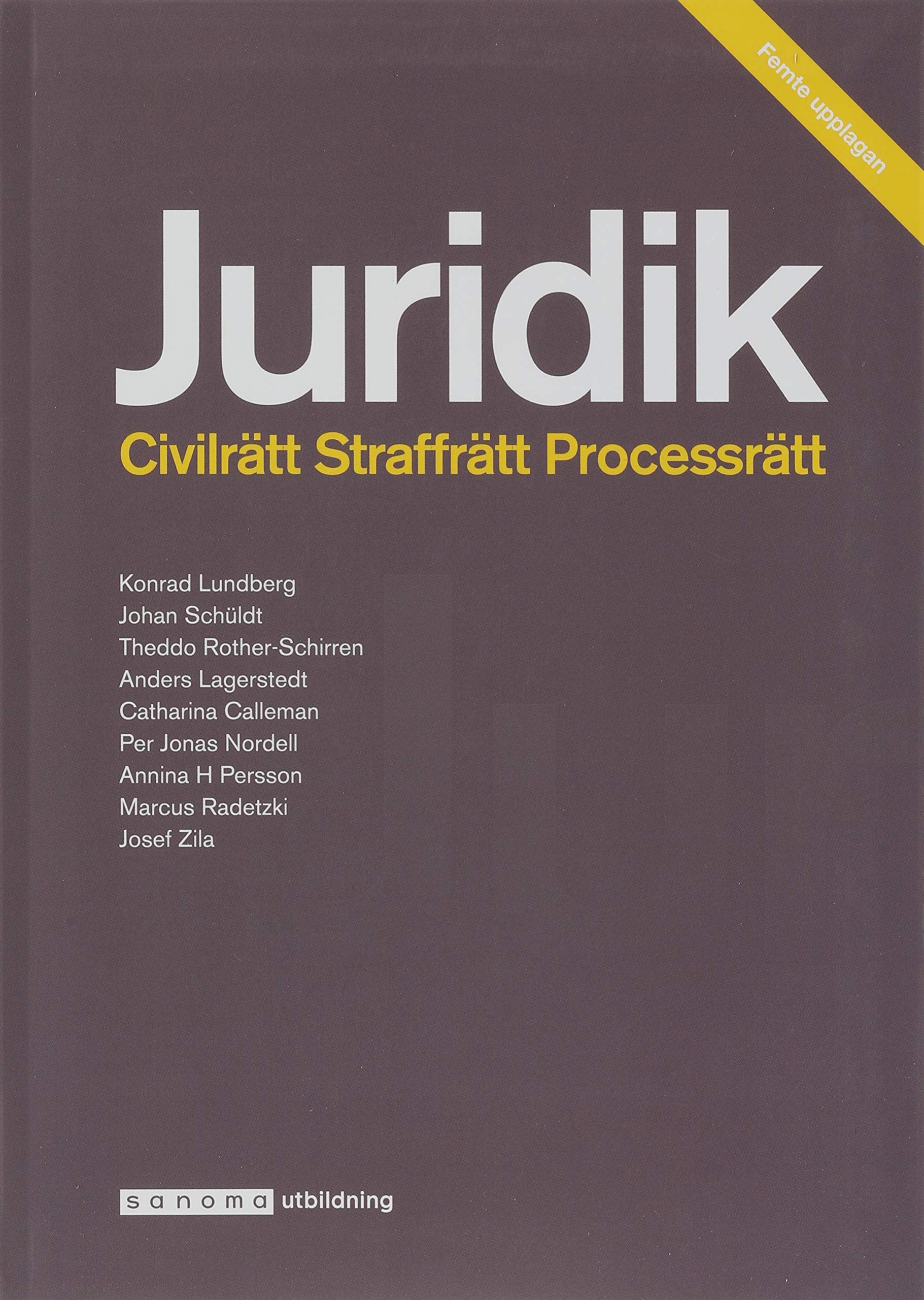 Juridik - civilrätt, straffrätt, processrätt