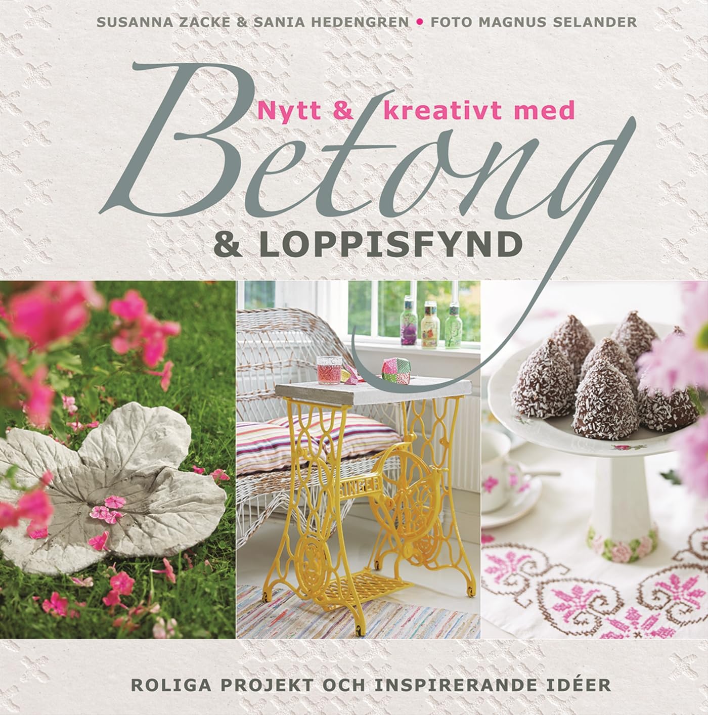 Nytt & kreativt med betong & loppisfynd