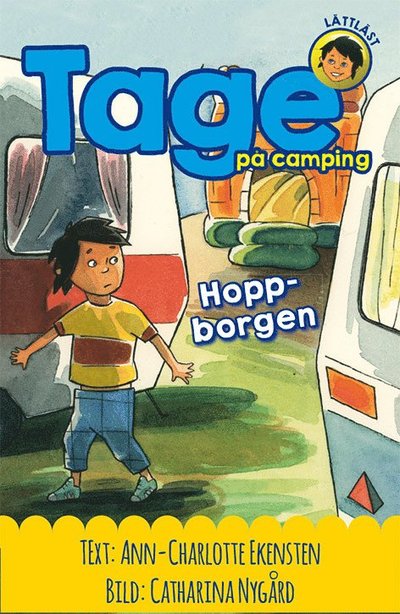 Tage på camping. Hoppborgen: 3