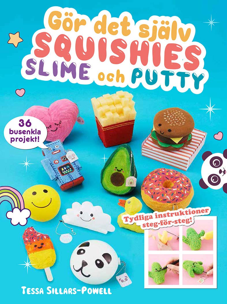 Gör det själv squishies, slime och putty