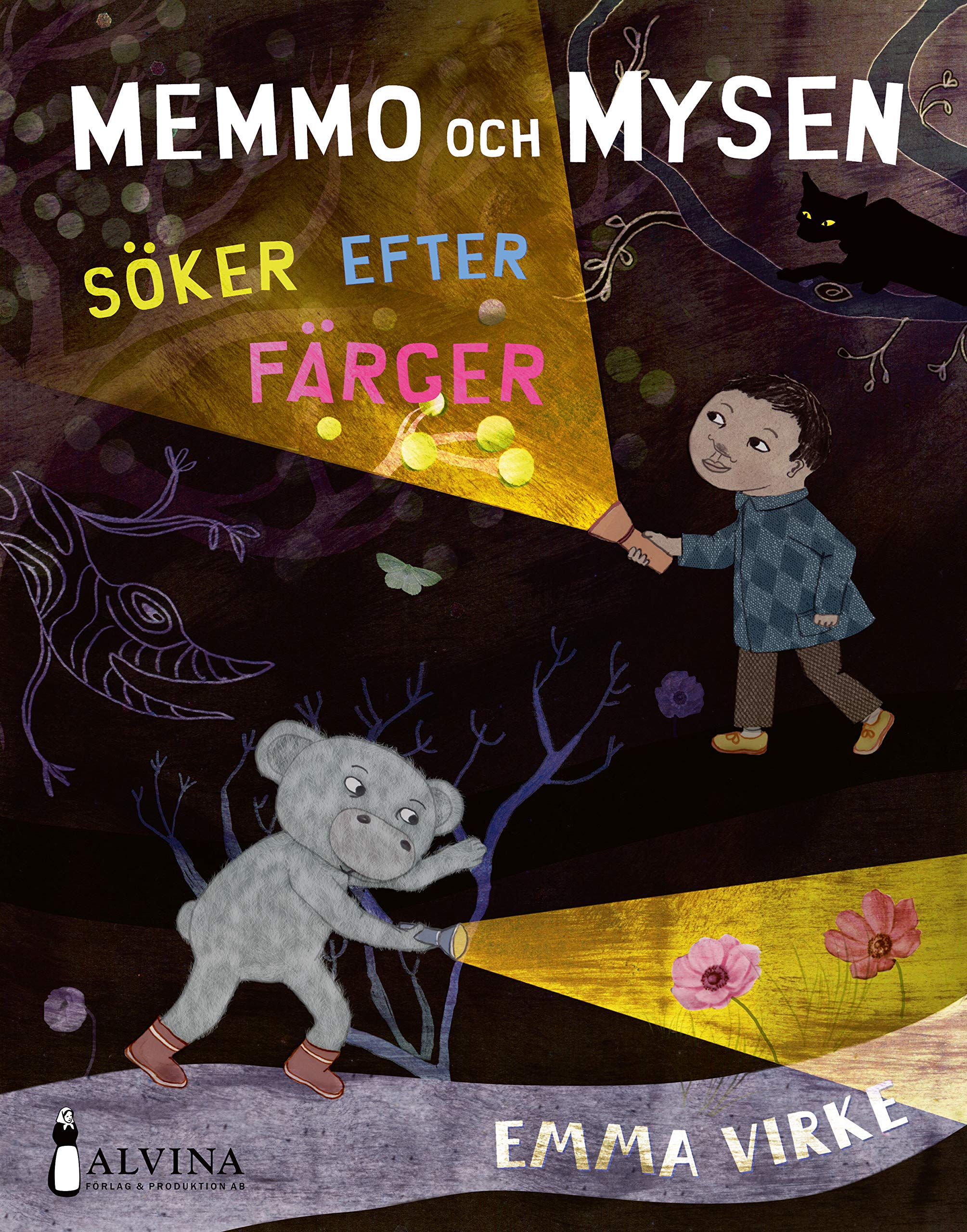 Memmo och Mysen söker efter färger