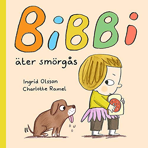 Bibbi äter smörgås