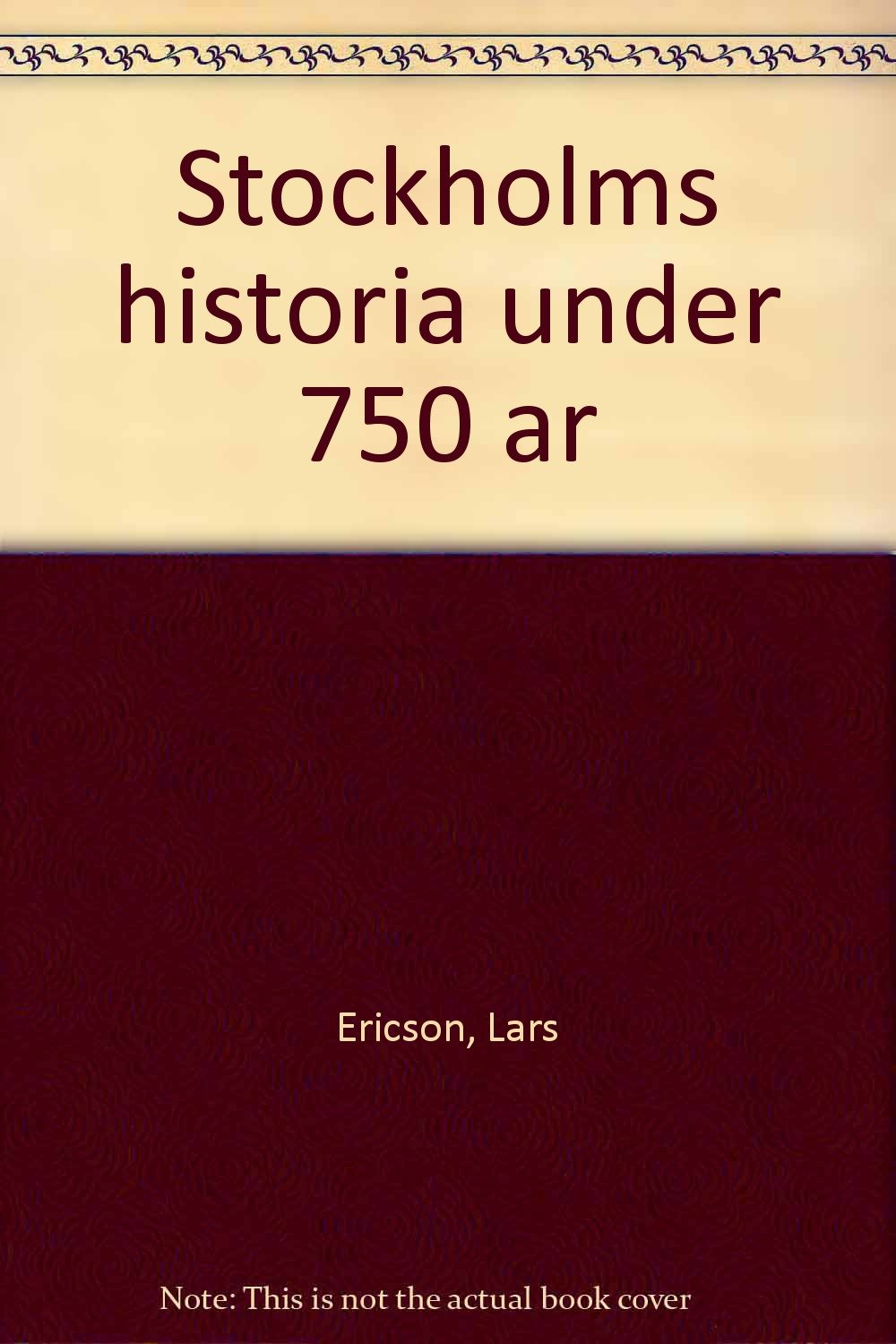 Stockholms historia